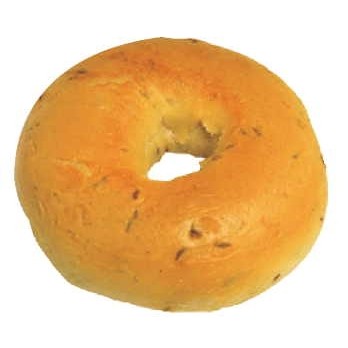 Bagel Executive Magnet w/ Full Magnetic Back (10 Square Inch)
