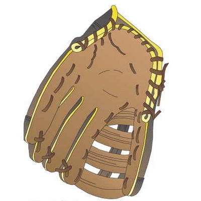 Baseball Glove Maxi Magnet (3 Square Inch)