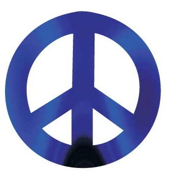 Peace Sign Maxi Magnet (4")