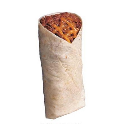 Burrito Promotional Magnet w/ Strip Magnet (10 Square Inch)