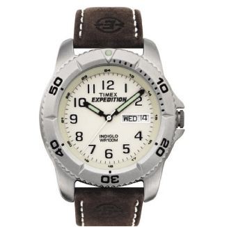 Timex® Expedition Brown/Natural Beige Rugged Basic Analog Watch