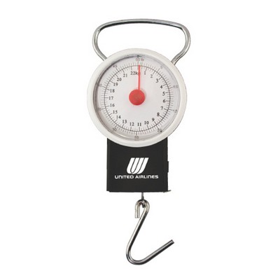 50 Lb. Luggage Scale w/ 39" Tape Measure
