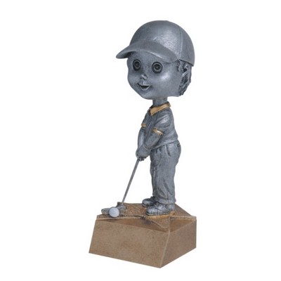 Male Golf Bobble Head