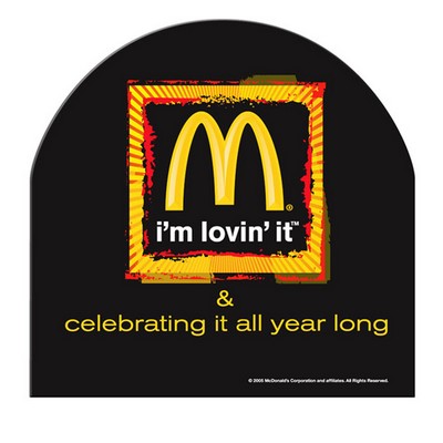 Half Moon Hand Fan Without Stick