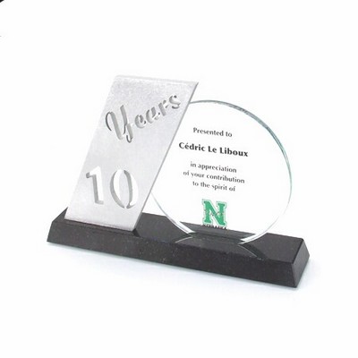 Thank You! 1 Award (9-1/4"x 6-1/4"x 2")