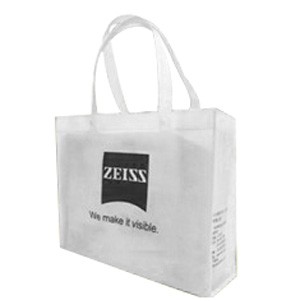 White Non-Woven Shopping Bag
