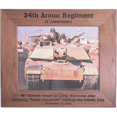 Dark Red Alder Picture Frame (5"x7")