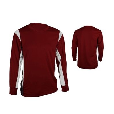 Youth Cool Mesh Soccer Jersey Shirt w/ Contrasting Panel Front & Sleeve