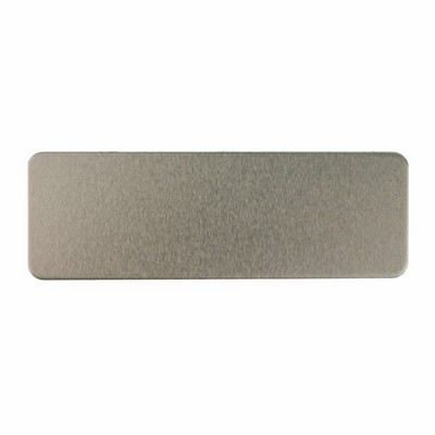 Blank Metal Name Tags (1"x3")