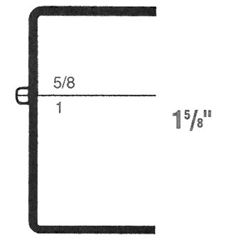Rigid Clear Hinged Plastic Box (2"x2"x1 5/8")