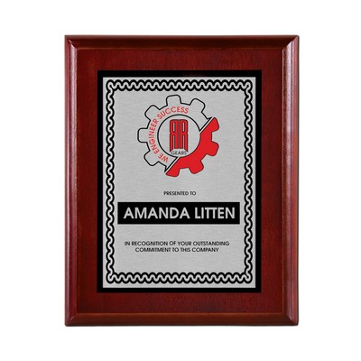 Frankford Cherry Plaque Silver 5x7