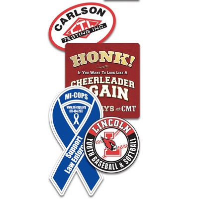 16" - 20" Square Inch Custom Shape Outdoor/Car Magnets