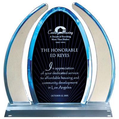 Enterprise Acrylic Award, 9"x10"H