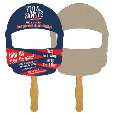 Helmet Front Fast Hand Fan (2 Sides) 1 Day