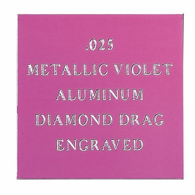 Metallic Violet Aluminum Engraving Sheet Stock (12"x24")