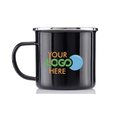 Enamel 18 oz Mug for Corporate Gifts, Events & Promotions