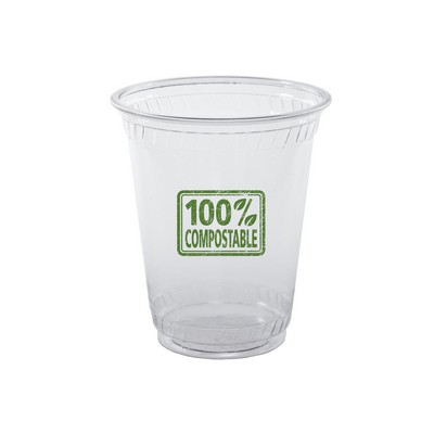 10 Oz. Soft-Sided Greenware Plastic Cup (Petite Line)