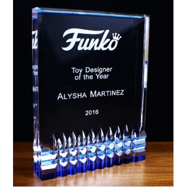 6" Lucite Reflection Award