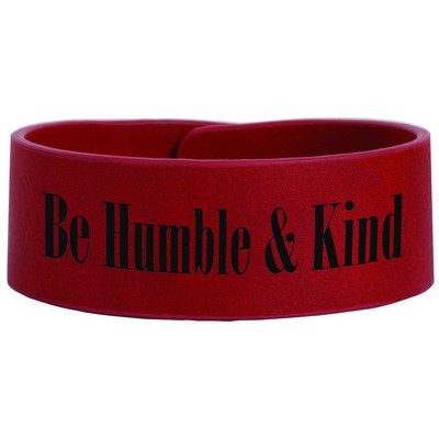 Rose Leatherette Bracelet (9.5" x 1")