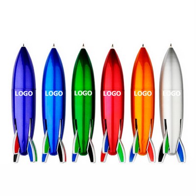 4" 1 Small Rocket Shape Ballpoint Pen