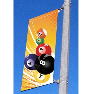 18" Single Sided Pole Banner