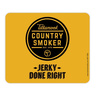 DuraTrac Matte Plus™ Hard Surface Mouse Pad w/Med-Duty Rubber Backing (7.5"x9"x1/8")