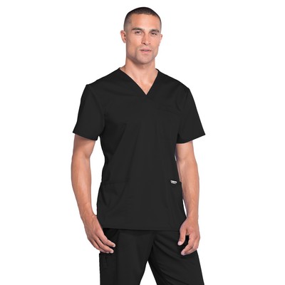 Cherokee - Workwear Revolution - Men's 3-Pocket V-Neck Top