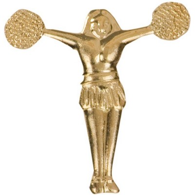 Pom-Pom Girl Lapel Pin