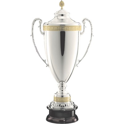 Italian Silver Plated Trophy Cup (43½")