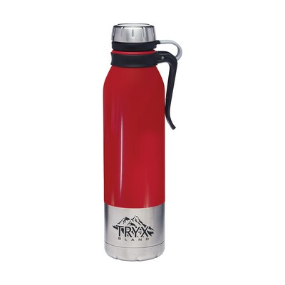 25oz Clip-On Stainless Steel Vacuum Bottle