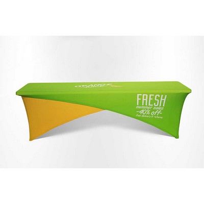 Cross Over Stretch Table Cover - 6'