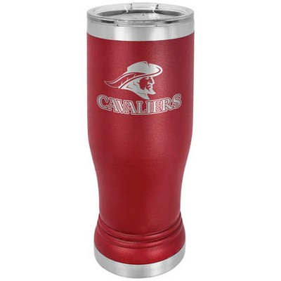 14 Oz. Maroon Pilsner Tumbler