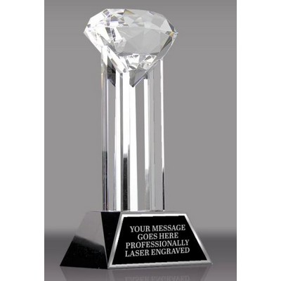 Spectrum Diamond Award 9"H