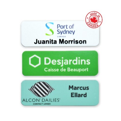 ID Sublimated Plastic Tags