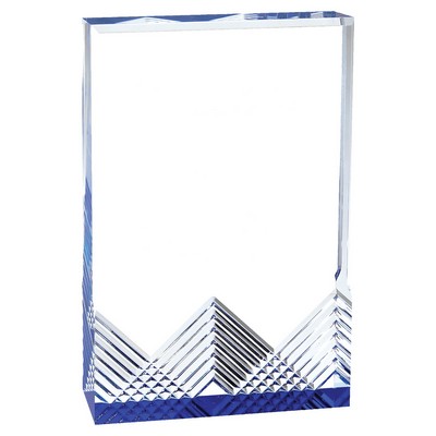 Blue Apex Mirage Acrylic Award (5" x 7")