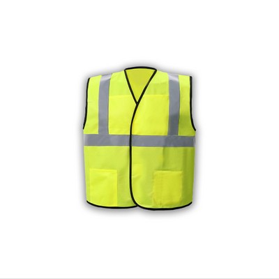High Visibility Lightweight Economy Vest, Class 2, Lime