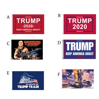 2020 President Election Trump Flag 3 x 5'