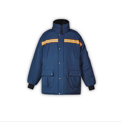 Freezer Jacket, Blue, Insulated, 320 Denier
