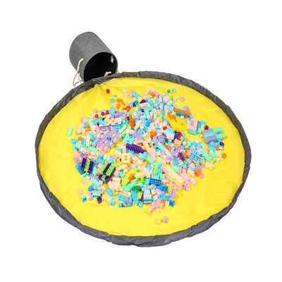 Toy Storage Mat Bucket