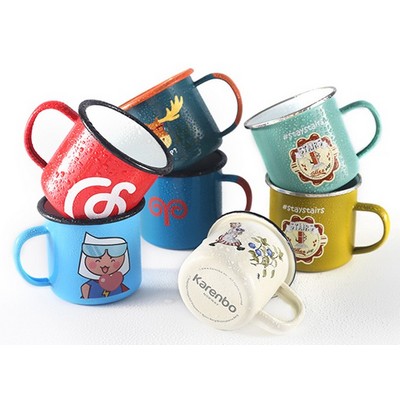 Small Enamel Tea Cups