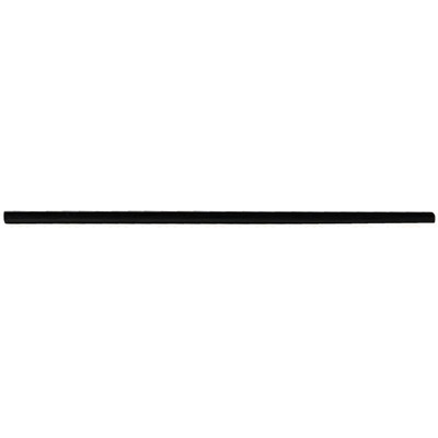 8.25" Giant Black Plastic Straws