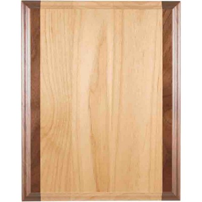 Genuine Alder & Walnut Plaque