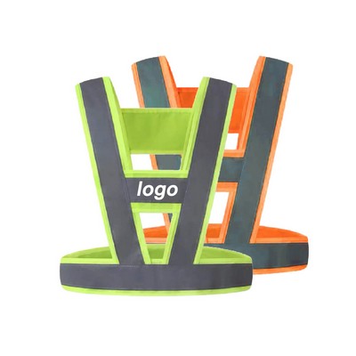 Adjustable Reflective Cycling Vest