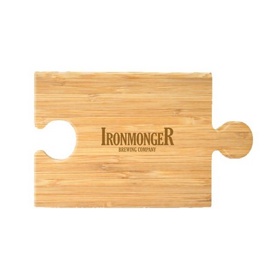 Bamboo Puzzle Piece Cutting Board 10.5" x 6.5" x .75"