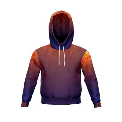 Unisex & Kids' Sublimation 310G Fleece-Lined Cropped Hoodie