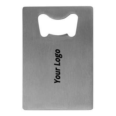 Credit Card Size Bottle Opener