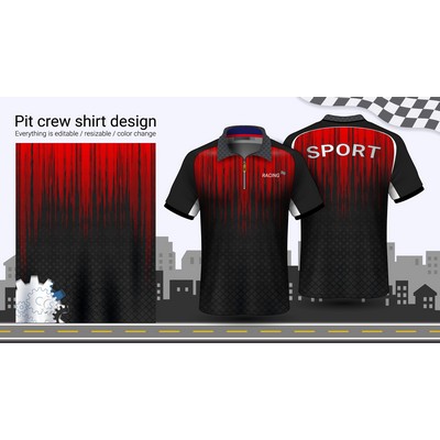 Polo / Golf shirts, Full Customization, Fully Sublimated and Cut and Sew/Tackle Twill/Embroidery