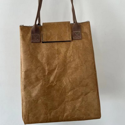 Tyvek Water Proof Cooler Insulated Tote Shopping Bag