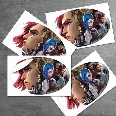 5" x 3" Oval Sticker