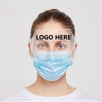Disposable Face Mask w/Face Shield